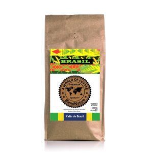 Cafe en grano natural origen Brasil 1kg